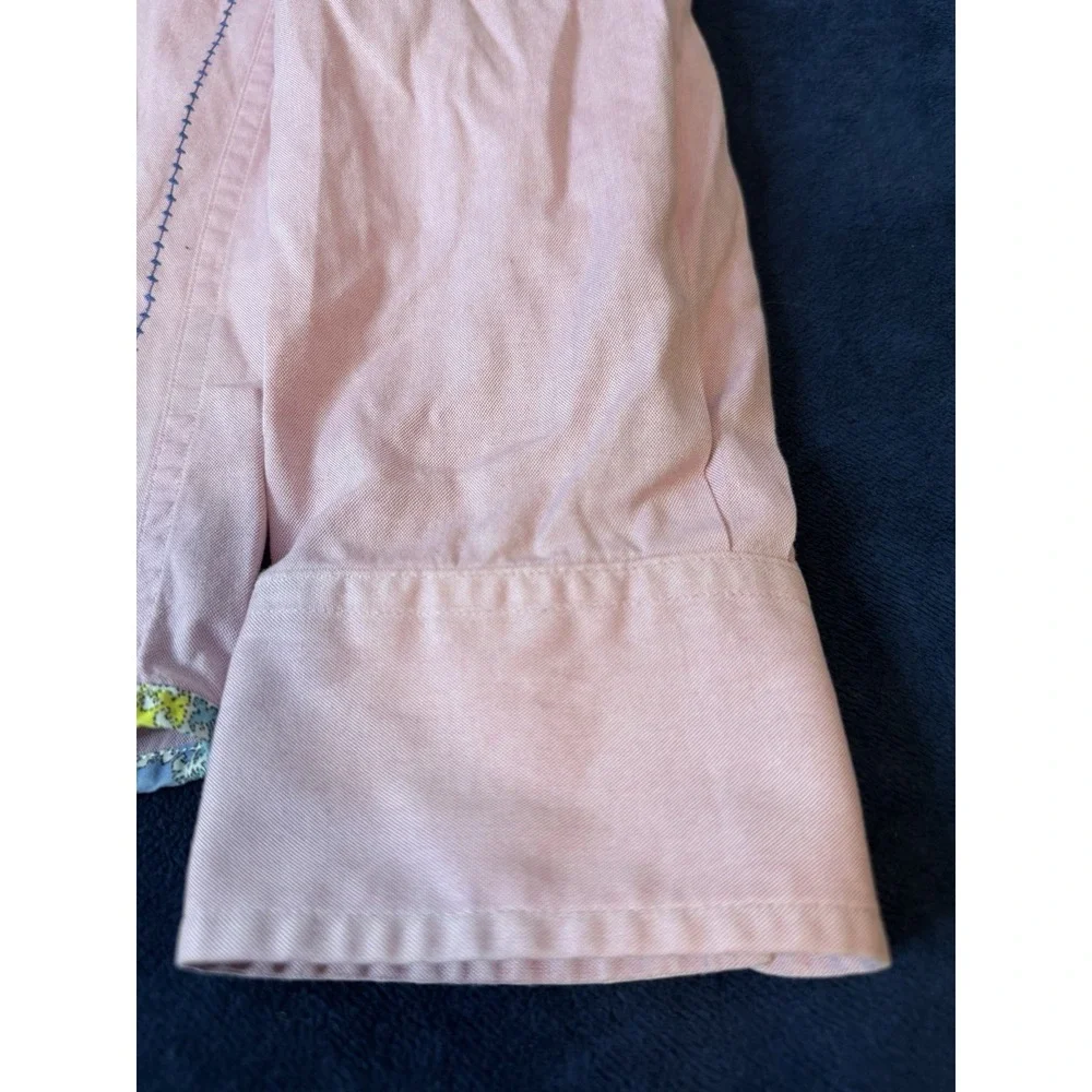 Robert Graham Freshly Laundered Shirt Mens Large Pink Long Sleeve Button Up